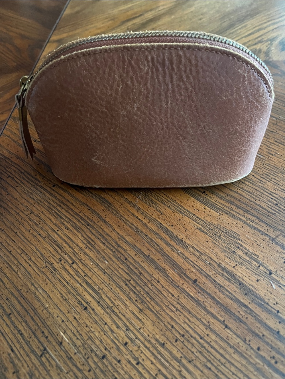 Madewell Leather Zip Pouch